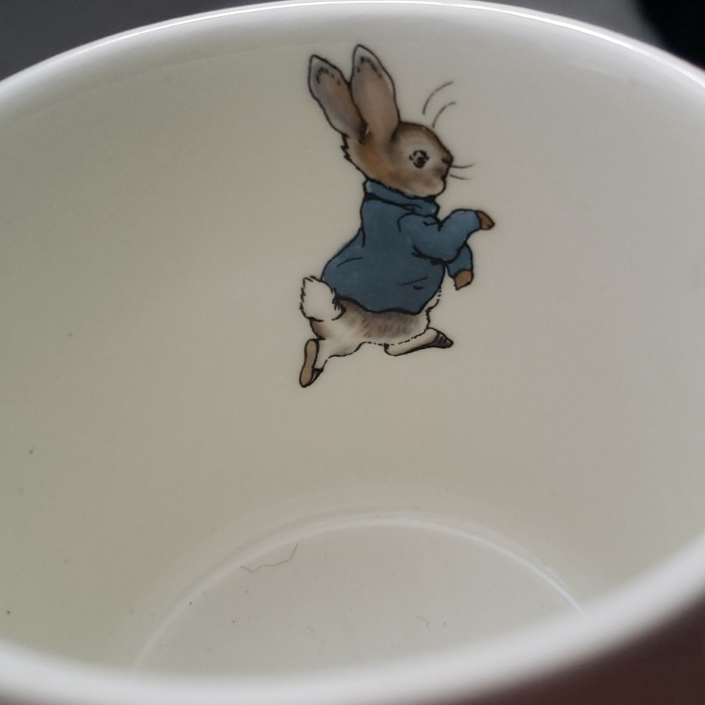 (2) Wedgwood Peter Rabbit Cup and Porridge Bowl - Picture 4 of 16